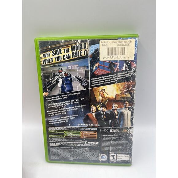 GoldenEye: Rogue Agent (007) (Original Xbox) CIB Complete w/manual - Picture 4 of 8